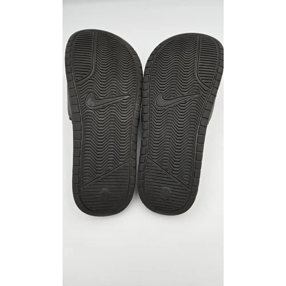 Nike Benassi JDI Slides – Black/Gold – Men’s 7 / Women’s 8.5